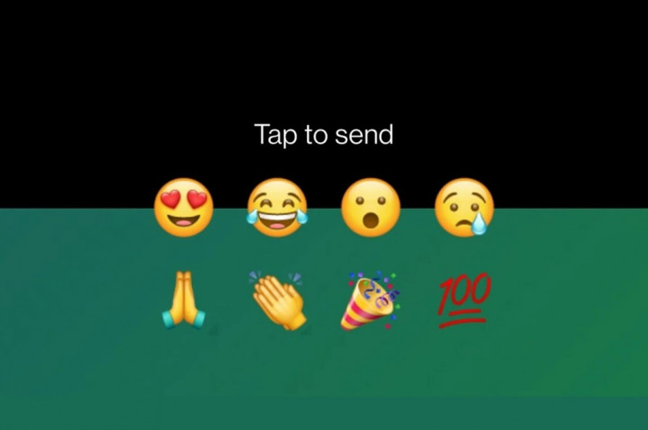 WhatsApp Uji Reaksi Suka untuk Update Status di Android