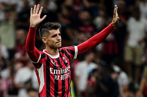 Demi AC Milan, Alvaro Morata Berpisah dengan Anak Istri