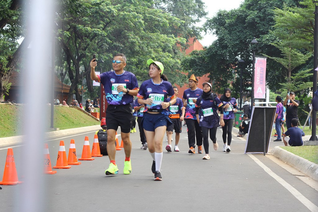 Tak sekadar mencapai garis finis, Crystalin Runxperience 2024 juga mengajak runners menikmati keragaman Indonesia. Dok. Ist