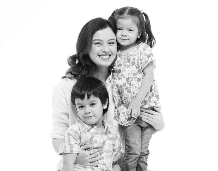 Duh! Kimberly Ryder Mau Nangis Lihat Dua Anaknya Pergi Les Naik Bajaj