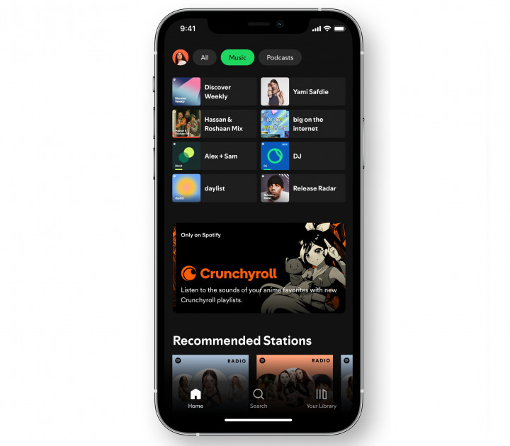 Spotify Luncurkan Beragam Kurasi Playlist Anime Bareng Crunchyroll