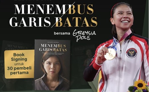 Eksklusif: Greysia Polii Soal Buku Menembus Garis Batas