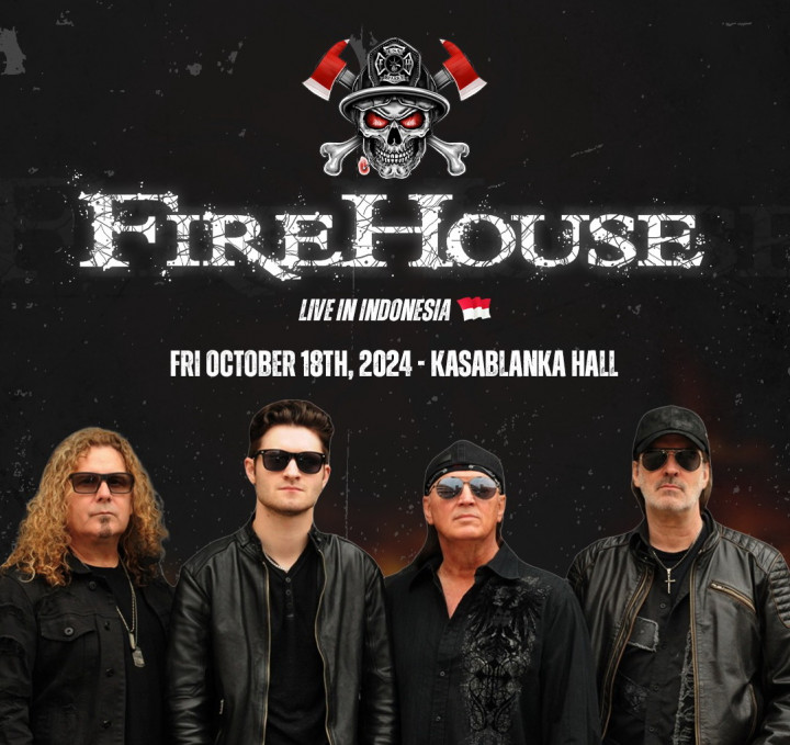 Firehouse Gelar Konser di Indonesia dengan Vokalis Baru