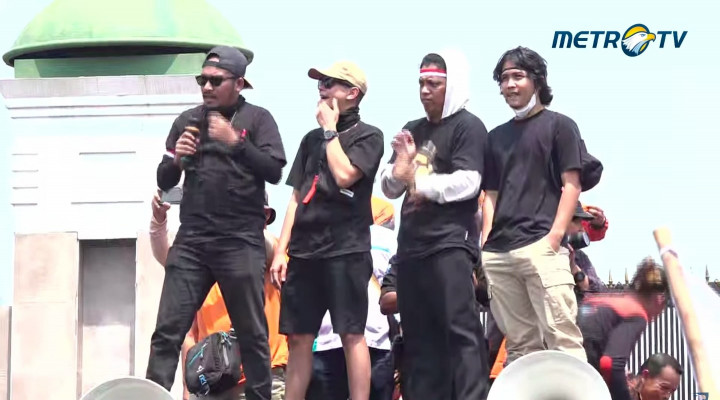 Demo di DPR, Abdur Arsyad: Kita Cari Kerja Sendiri, Tak Dibantu Ayah