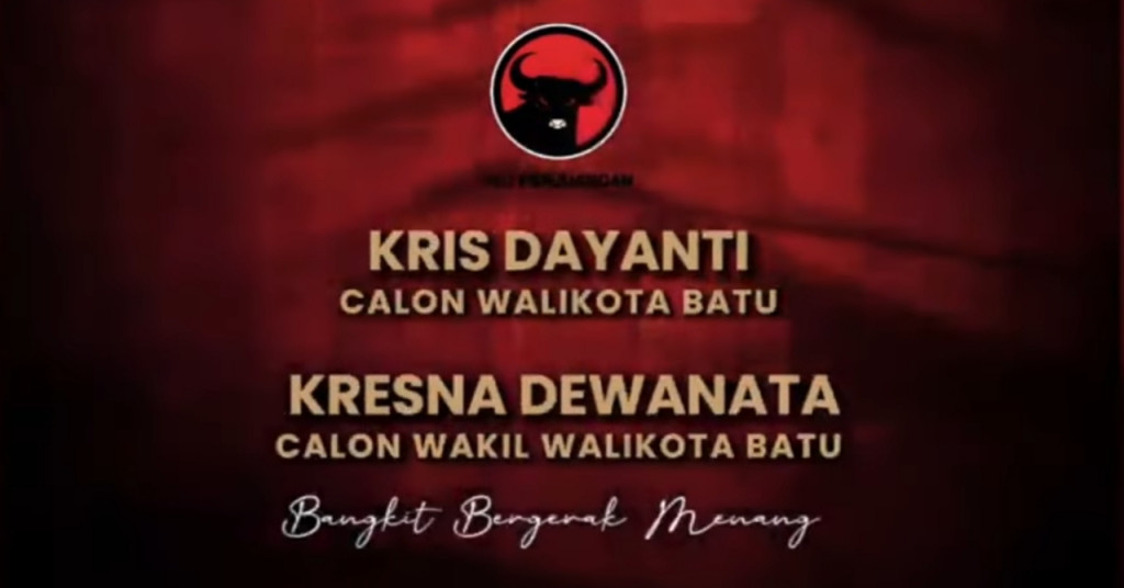 Koalisi PDIP-NasDem Resmi Usung Krisdayanti-Kresna Dewanata di Pilwakot Batu