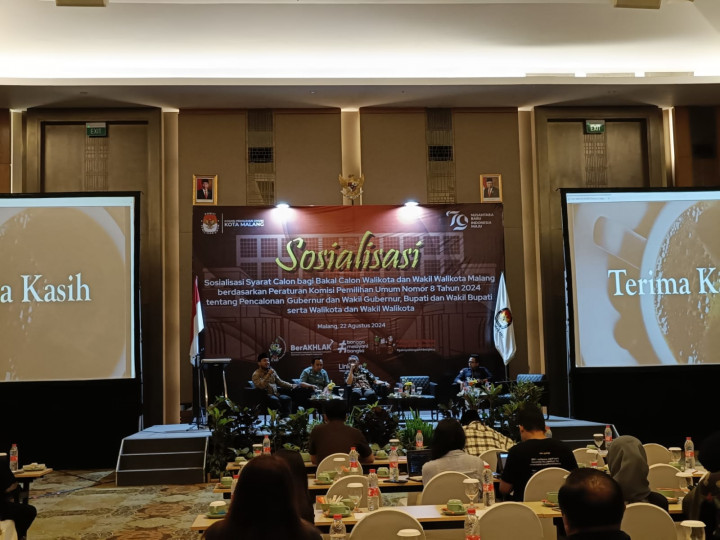 KPU Kota Malang Masih Berpedoman Pada PKPU Nomor 8