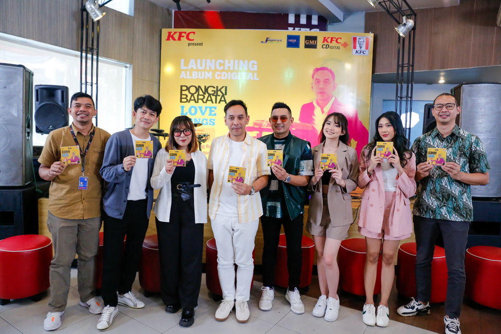 Perilisan album Pongki Barata (Foto: instagram)