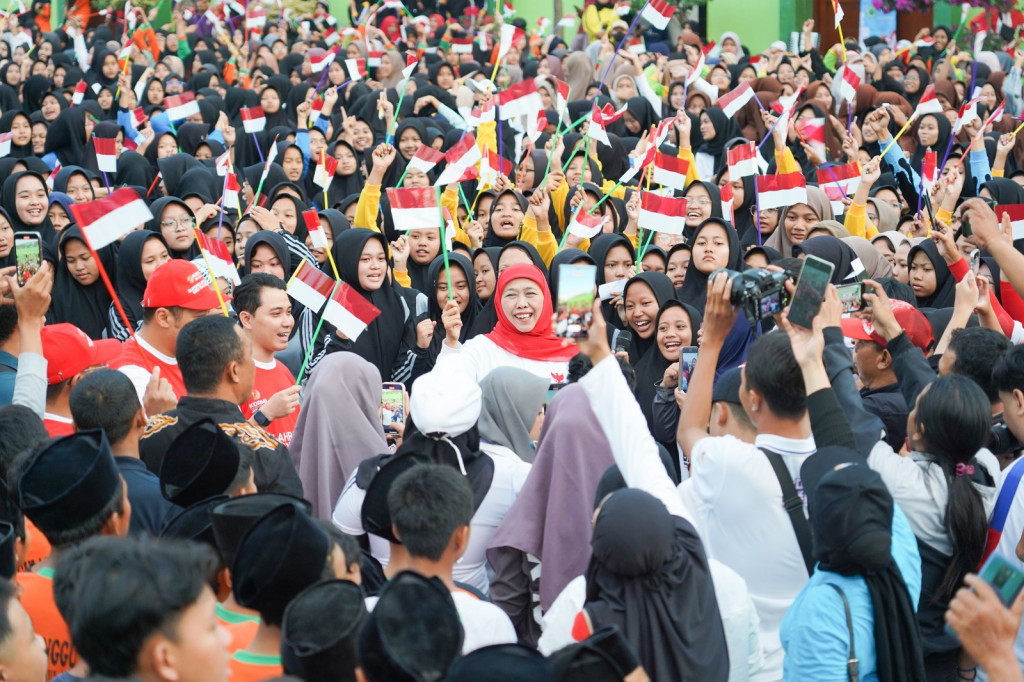 Khofifah Dinilai Paling Potensial Raih Dukungan Kuat Masyarakat Jatim