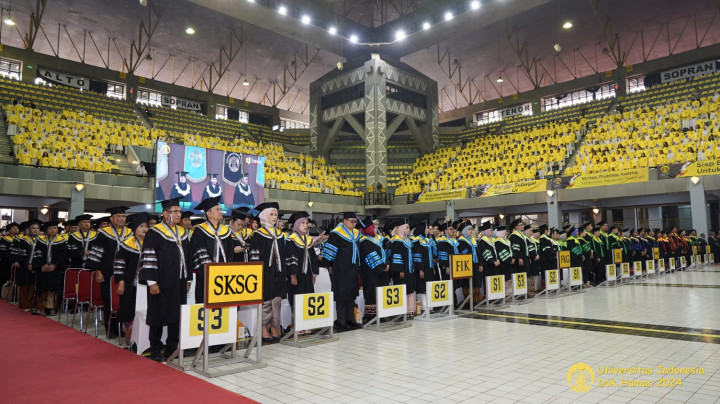 UI Wisuda 9.074 Wisudawan, Rektor: Dedikasikan Ilmu Bagi Orang Banyak