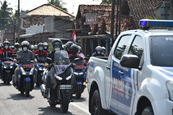 Gaungkan Cegah Stunting, Ratusan Motor Penyuluh KB Roadshow di Kulon Progo