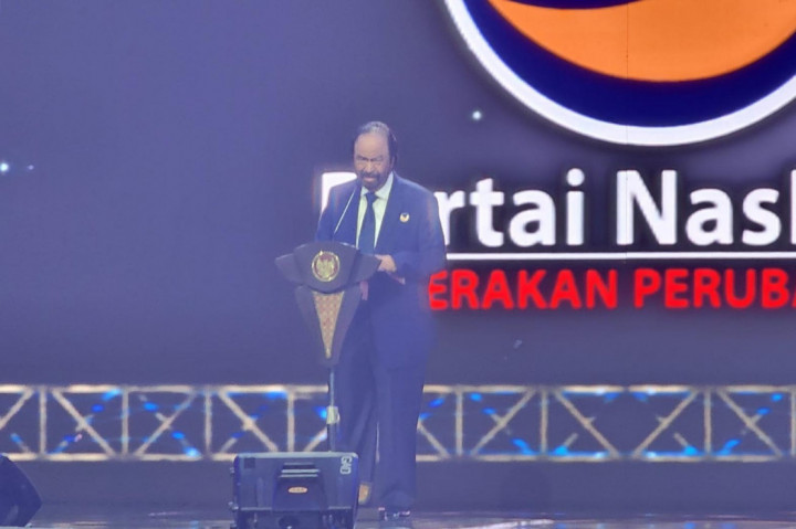 Surya Paloh Sampaikan Pantun Buat Jokowi, Ini Isinya