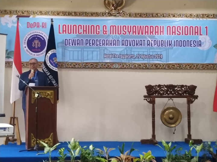 Dewan Pergerakan Advokat Fokus Perjuangkan Supremasi Hukum yang Berkeadilan