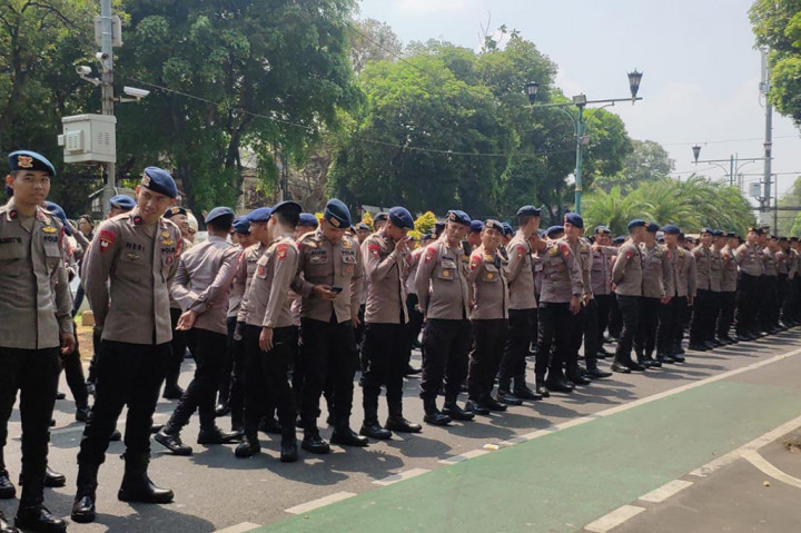 Jelang Demo Hari Ketiga, Ribuan TNI-Polri Ditugaskan