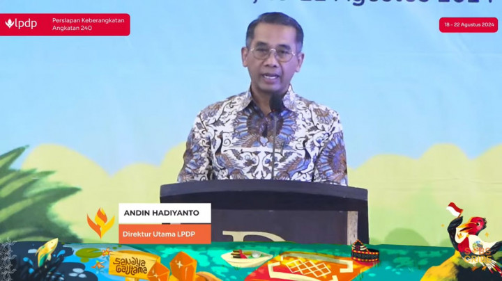 312 Penerima Beasiswa LPDP Angkatan 240 Diberangkatkan, 58% Perempuan