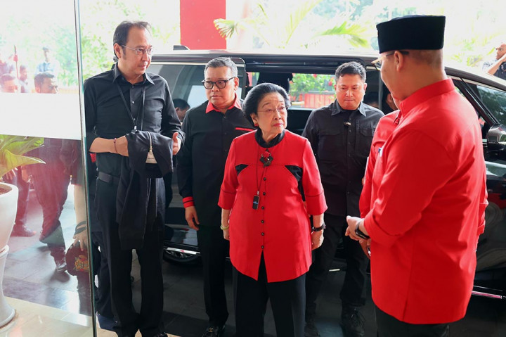 Megawati Tiba di Kantor DPP PDIP Jelang Pengumuman Cakada Gelombang Ketiga