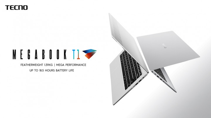 Debut Laptop Tecno, Megabook T1 Rilis di Indonesia