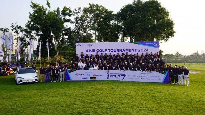APJII 7th Annual Golf Tournament Ramaikan Hari Bhakti Postel Ke-79