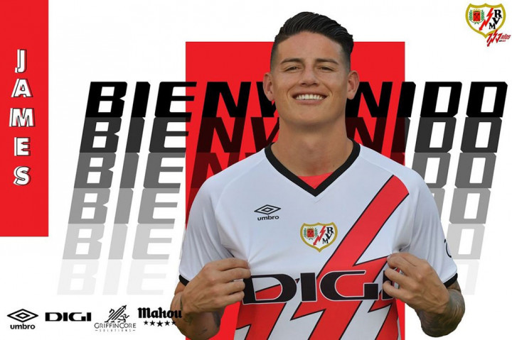 James Rodriguez Gabung Rayo Vallecano