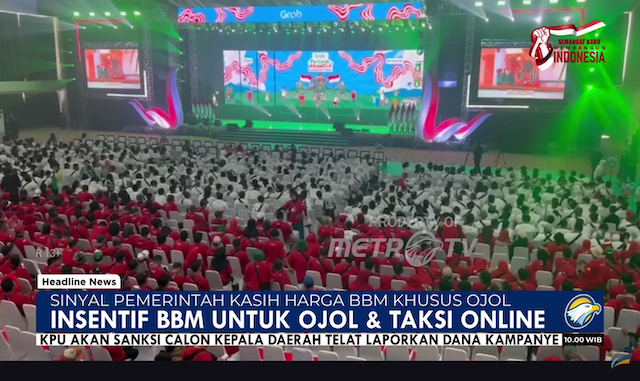 Pemerintah Pertimbangkan Harga BBM Khusus untuk Ojol. Foto: Metro TV
