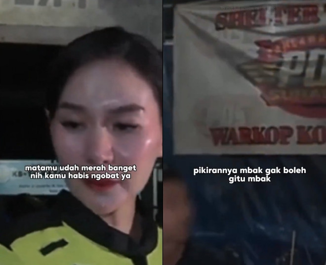 Polwan Putri Cikita viral lagi, kali ini tuding orang 'ngobat' (tangkapan layar)