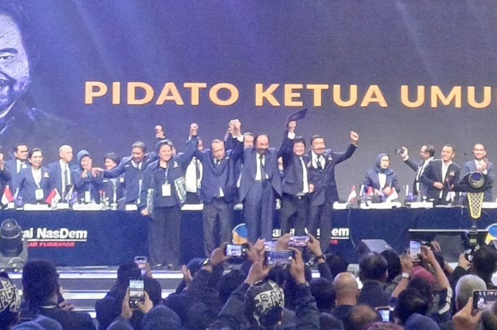 Surya Paloh Kembali Terpilih sebagai Ketum Partai NasDem