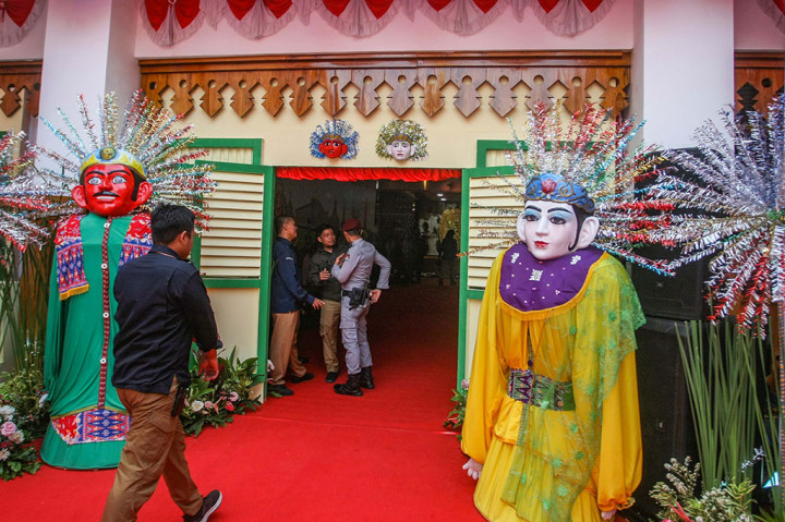 Semarak Ornamen Betawi di Kantor KPU DKI