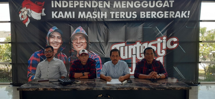 Disebut TMS, Bapaslon Perseorangan Tuntas-Djayendra Lapor ke Bawaslu Sukoharjo