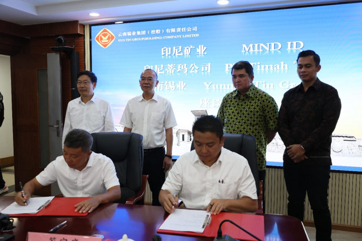 PT Timah Jalin Kerja Sama dengan Produsen Timah Asal China