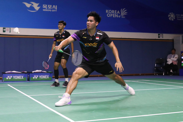 Main Lebih Cair Bawa Fikri/Daniel ke Babak Kedua Korea Open 2024