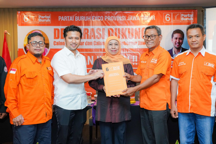 Khofifah-Emil Didukung 9 Partai KIM dan 5 Partai Non Parlemen