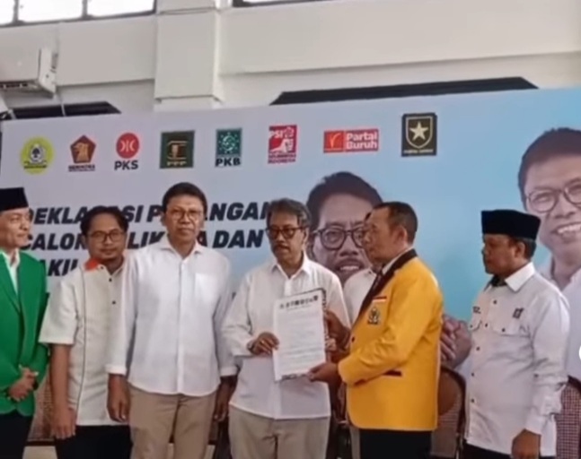 Afnan-Singgih Diusung 8 Parpol Maju Pilkada Kota Yogyakarta