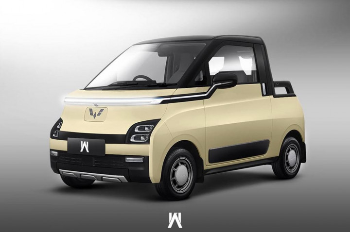 Keren, Wuling Air ev Dijadikan Mobil Pikap