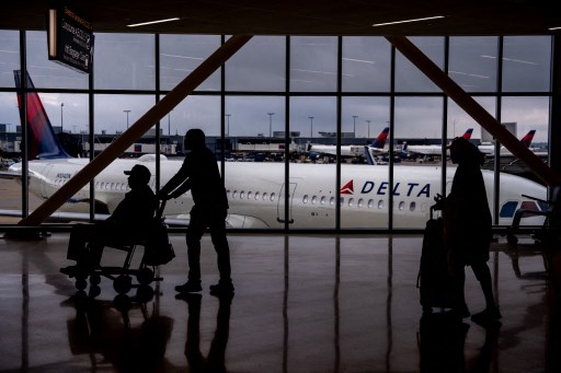 Maskapai Delta Air Lines. Foto: AFP