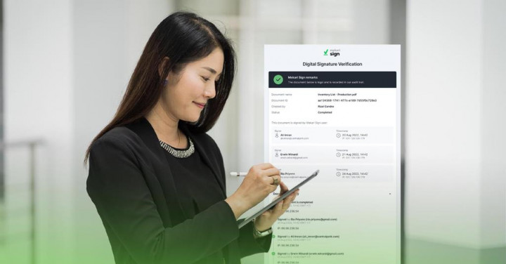 Kenali Tanda Tangan Elektronik Tersertifikasi dan Keuntungannya