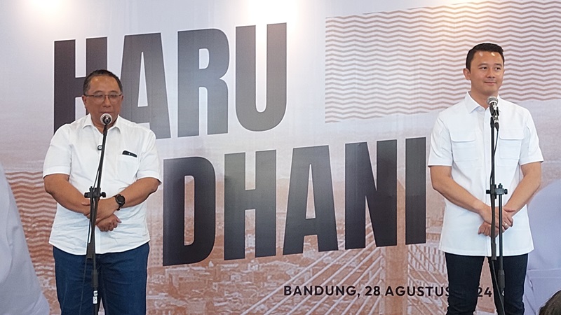 Kembali Berkoalisi, Gerindra-PKS Usung Haru-Dhani di Pilkada Kota Bandung
