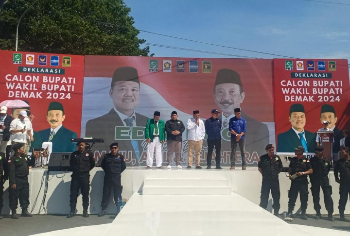 Deklarasi Kebersamaan, Edi-Eko Siap Bertarung di Pilkada Demak
