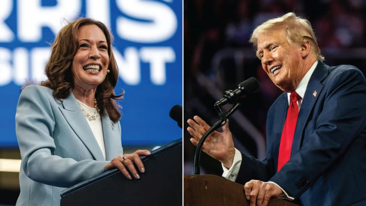 Unggul Tipis atas Trump, Harris Populer di Kalangan Perempuan dan Kulit Hitam