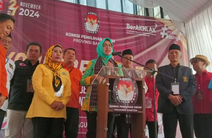 Resmi Daftar Pilgub Banten, Airin Sudah Lakukan Persiapan Sejak 2 Tahun Lalu