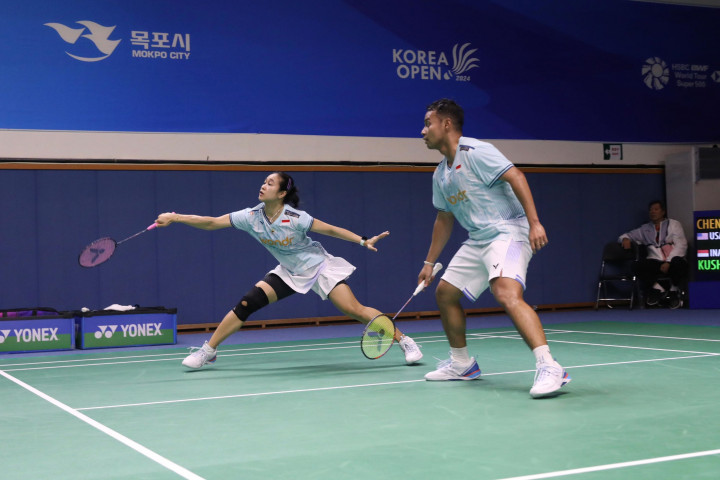 Rehan/Lisa ke Babak Kedua Korea Open 2024 Meski tak Tampil Maksimal