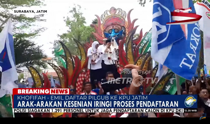 Khofifah-Emil Dardak Resmi Kembali Berduet di Pilkada Jatim