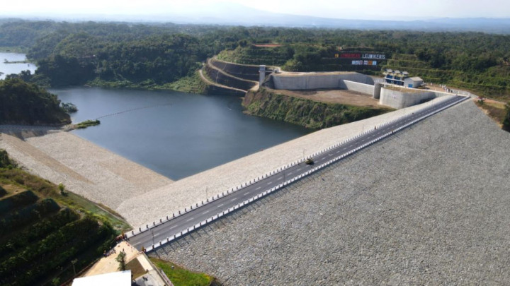 Diresmikan Jokowi, Hutama Karya Ikut Garap Bendungan Leuwikeris