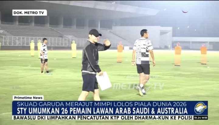 Timnas Indonesia Siap Tempur di Kualifikasi Piala Dunia 2026, Martin Paes Debut vs Arab Saudi