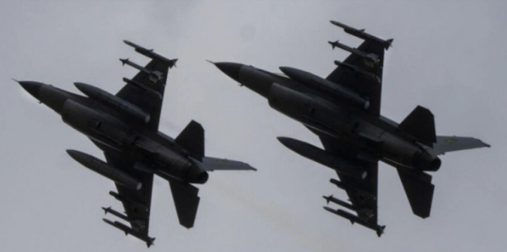 Lawan Serangan Rusia, Jet Tempur F-16 Ukraina Jatuh