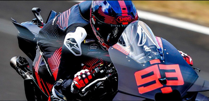 Marc Marquez tak Sabar Mengaspal di Aragon