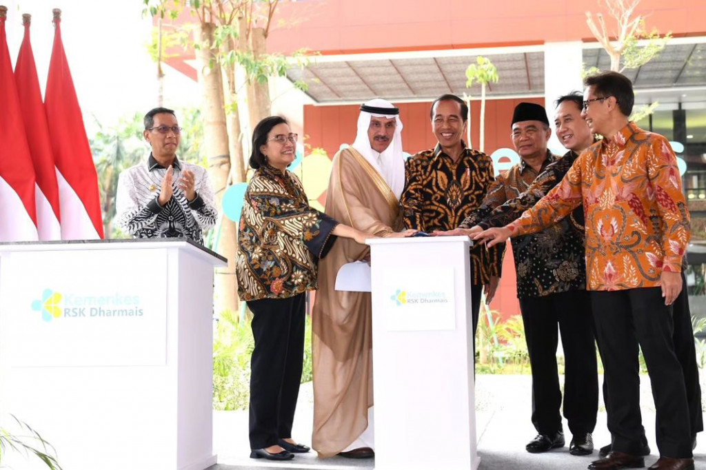 Presiden Resmikan Gedung Pelayanan Kanker Ibu dan Anak RS Dharmais