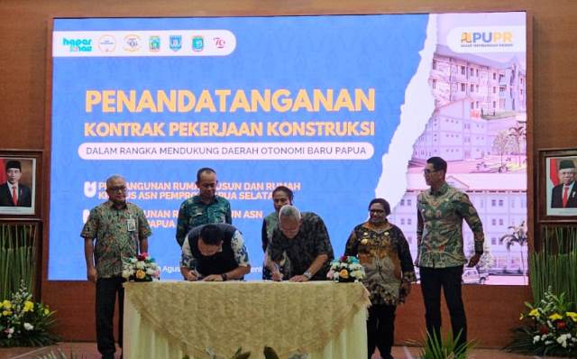 Kementerian PUPR Mulai Pembangunan Rusun dan Rusus di DOB Papua