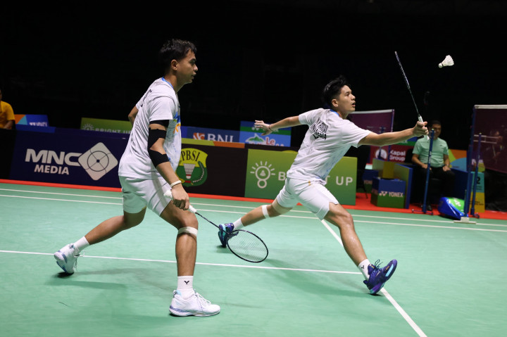 Rahmat/Yeremia ke Partai Puncak Indonesia Masters 2024