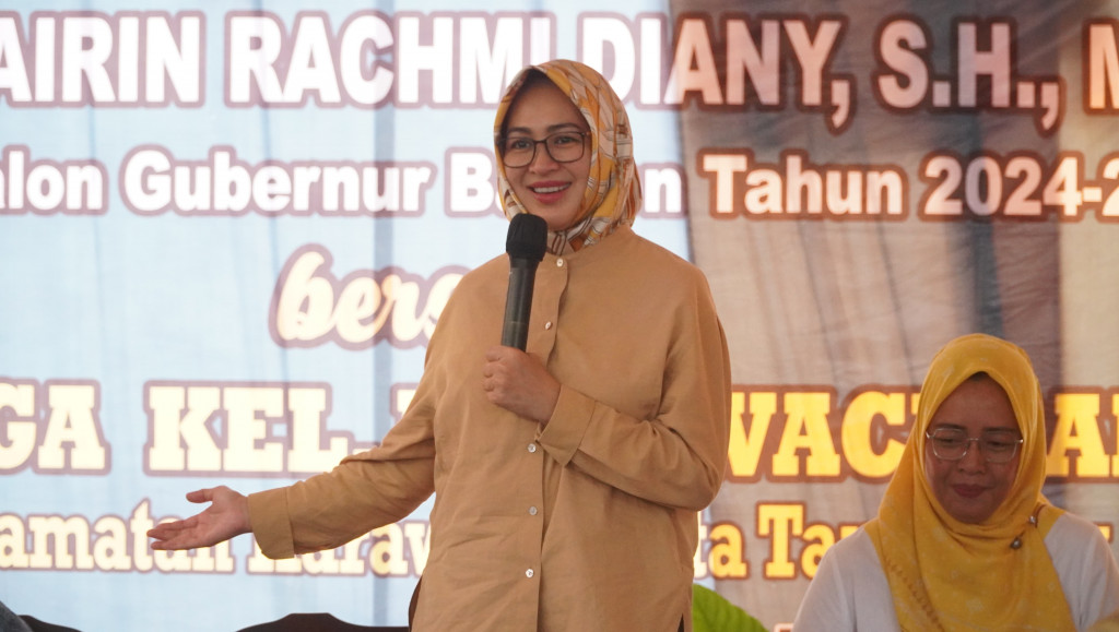 Airin Ingin Ada Pemerataan Pembangunan di Banten