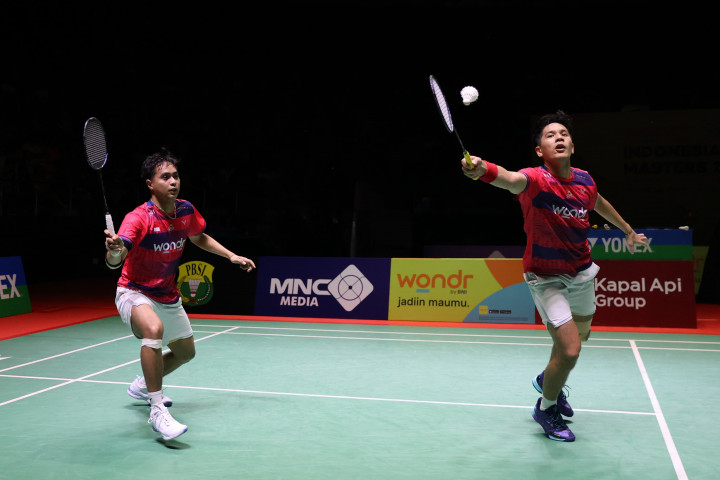 Rahmat/Yeremia jadi Runner Up Indonesia Masters 2024