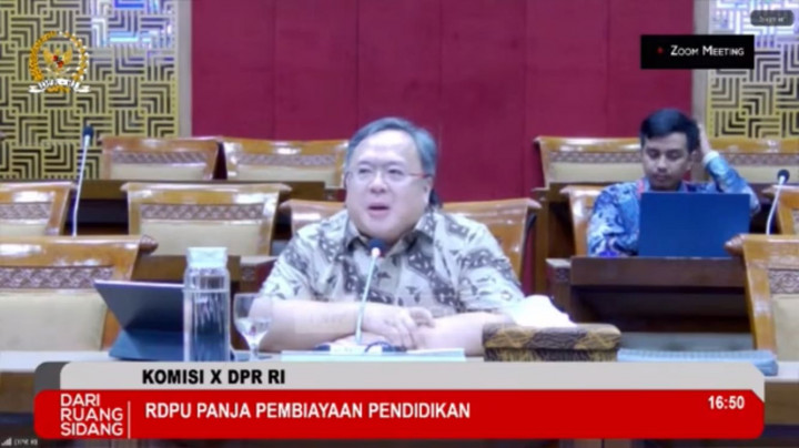 Bambang Brodjonegoro Sebut Mendikbudristek Mestinya Pegang Kendali Anggaran Pendidikan